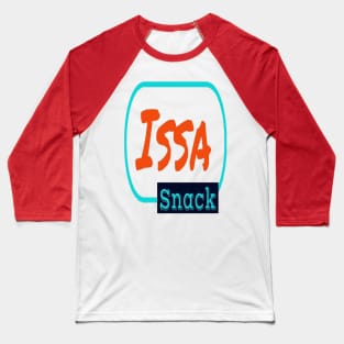 Issa Snack Logo (words) Baseball T-Shirt